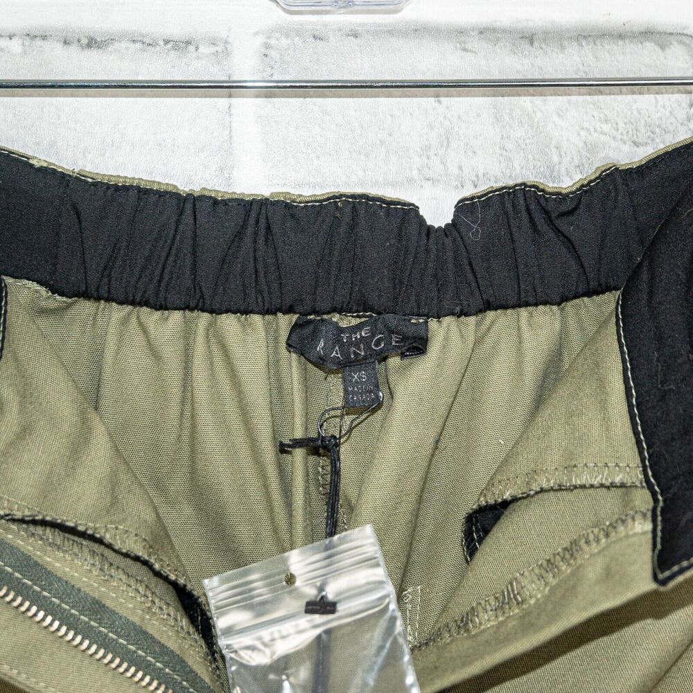New $245 The RANGE Structured Cargo Pants in Fatigue Green Size XS - Picture 3 of 12